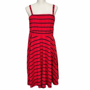 Torrid Striped Tube Dress Lg/12